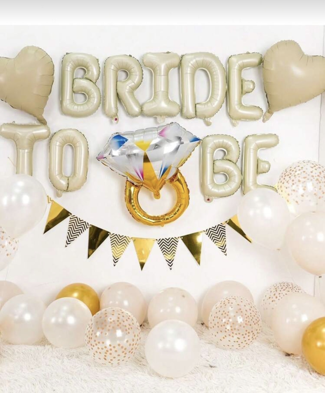 White Bridal Balloon – Image 2